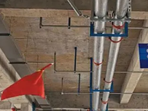 阳明管廊支架的安装方法
